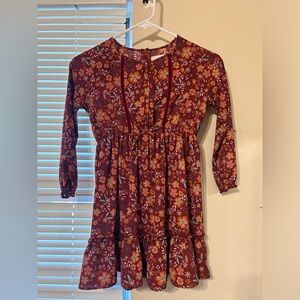 Girls beautiful Fall Dress size 6X